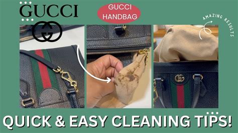 gucci please clean|gucci bag cleaner.